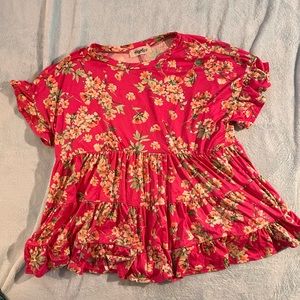 Haptics babydoll blouse